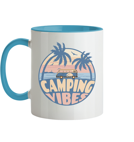 Camping Vibes - Tasse zweifarbig