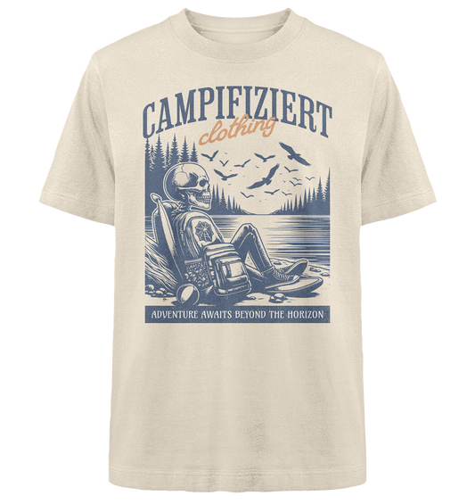 campifiziert- Skull Adventure - Heavy Oversized Organic Shirt