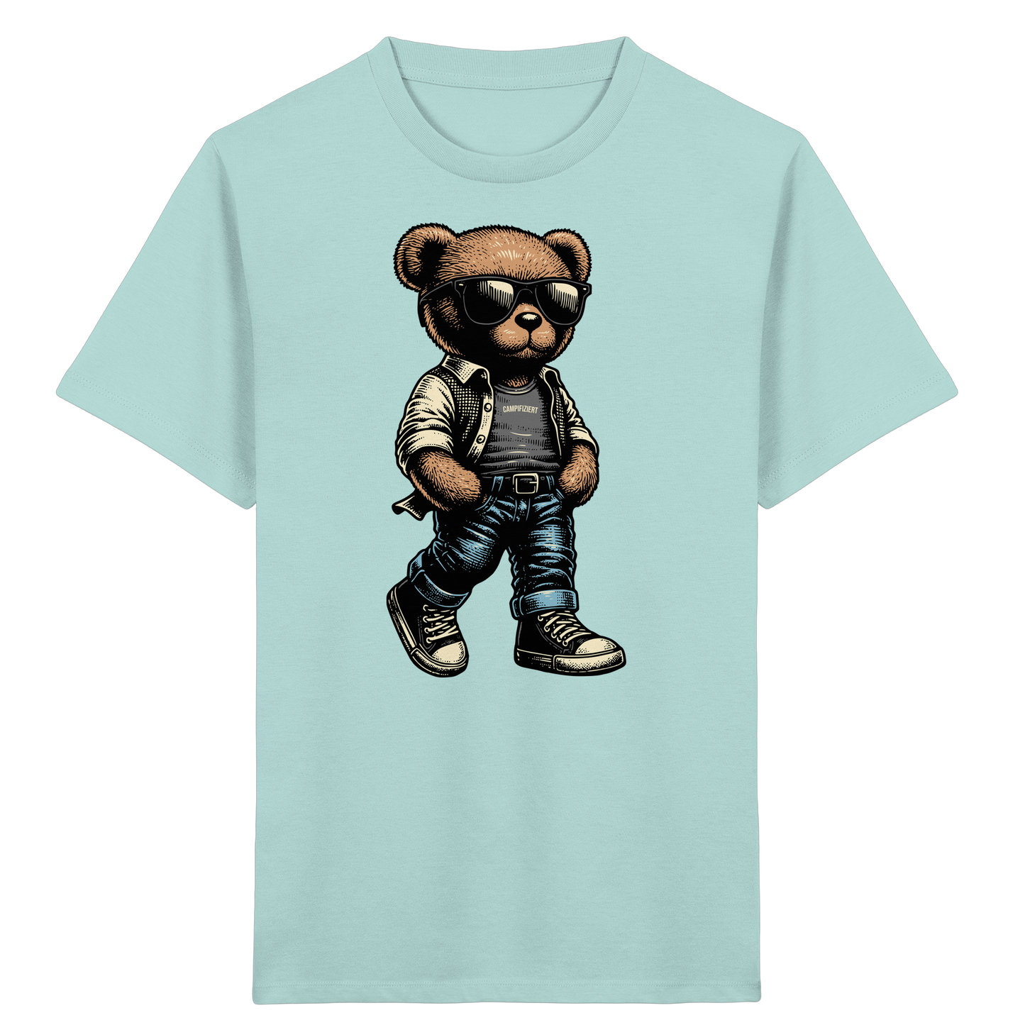 Cooler Teddy - Kids Organic Shirt