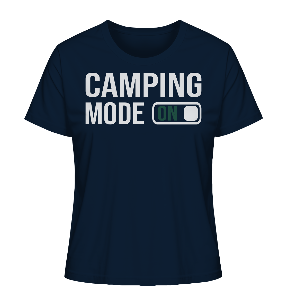 Camping Mode On - Ladies Organic Shirt