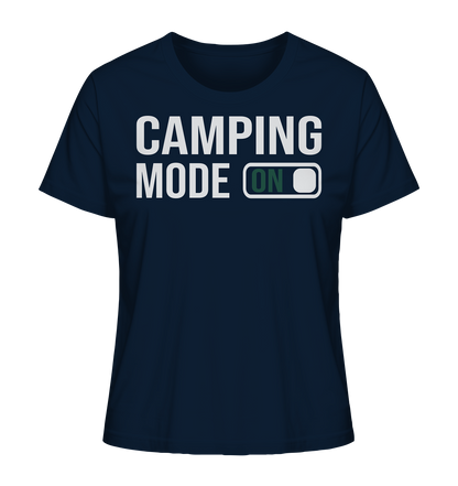 Camping Mode On - Ladies Organic Shirt