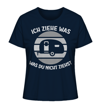 Ich ziehe was grau - Ladies Organic Shirt