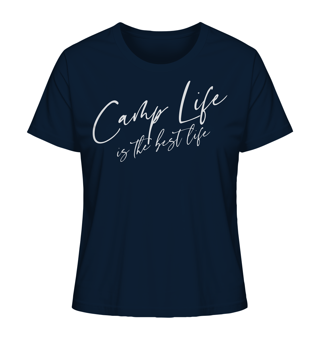 Camp life is the best life - Ladies Organic Shirt
