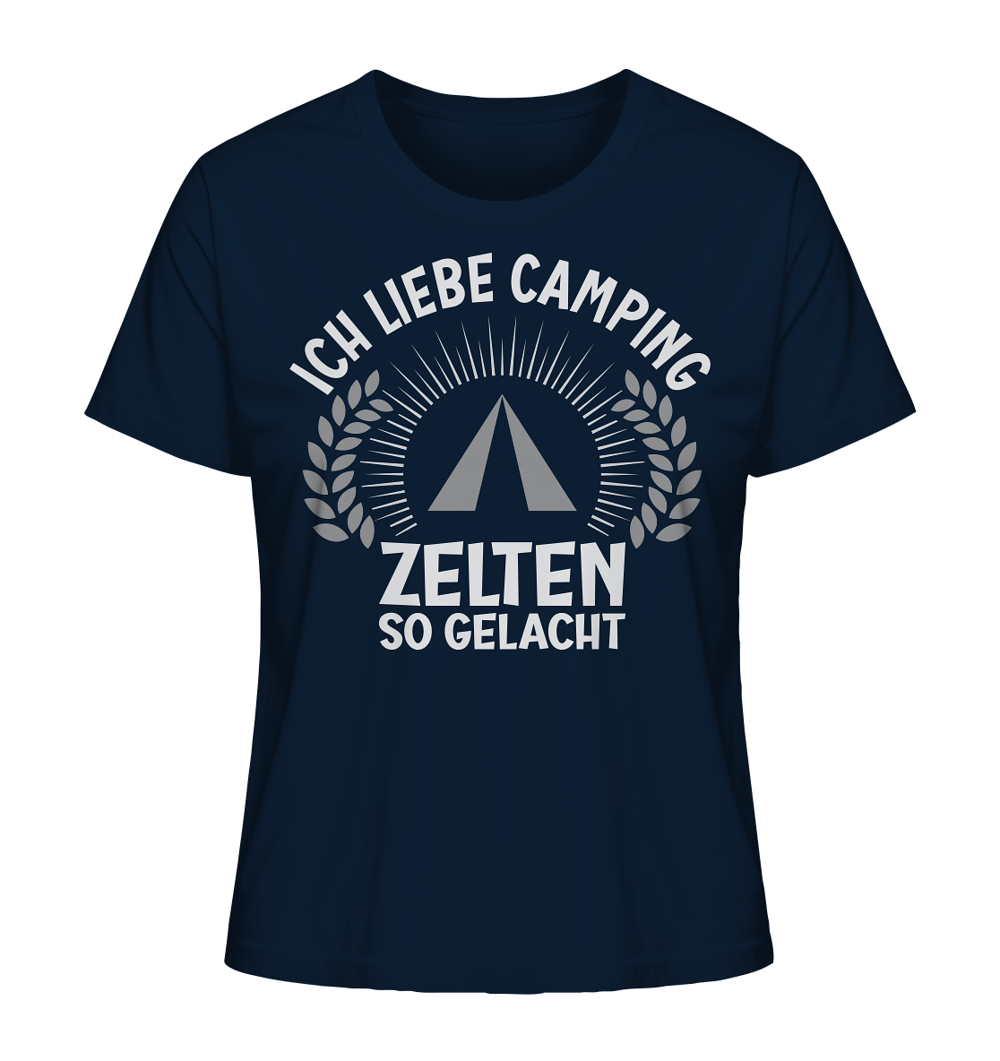 Zelten so gelacht - Ladies Organic Shirt