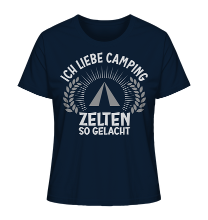 Zelten so gelacht - Ladies Organic Shirt