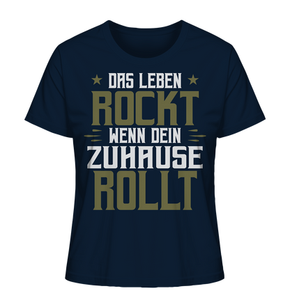 Das Leben rockt - Ladies Organic Shirt