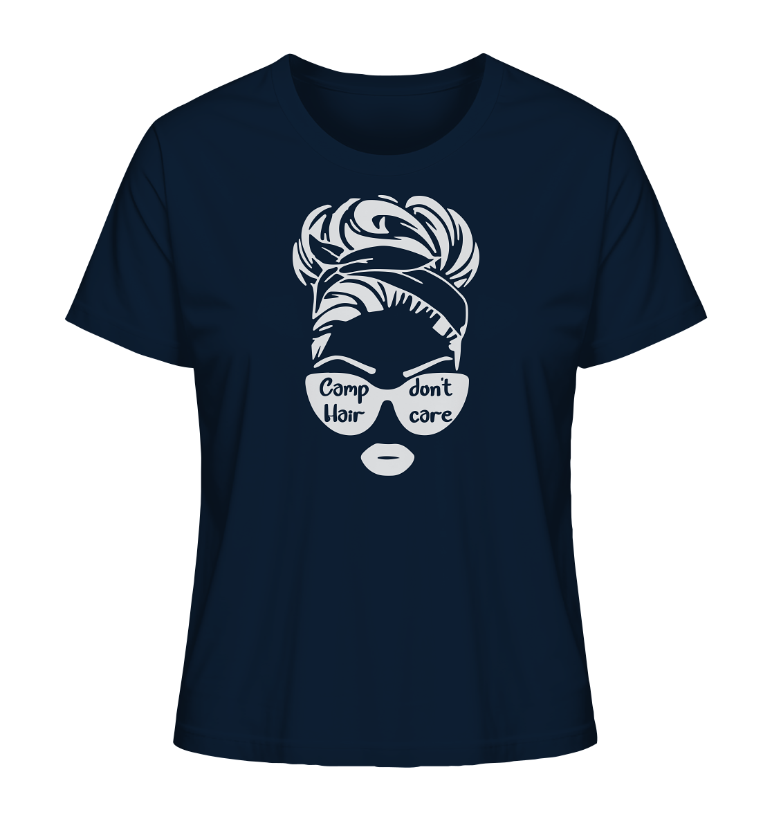 Camp Hair don't care - Ladies Organic Shirt