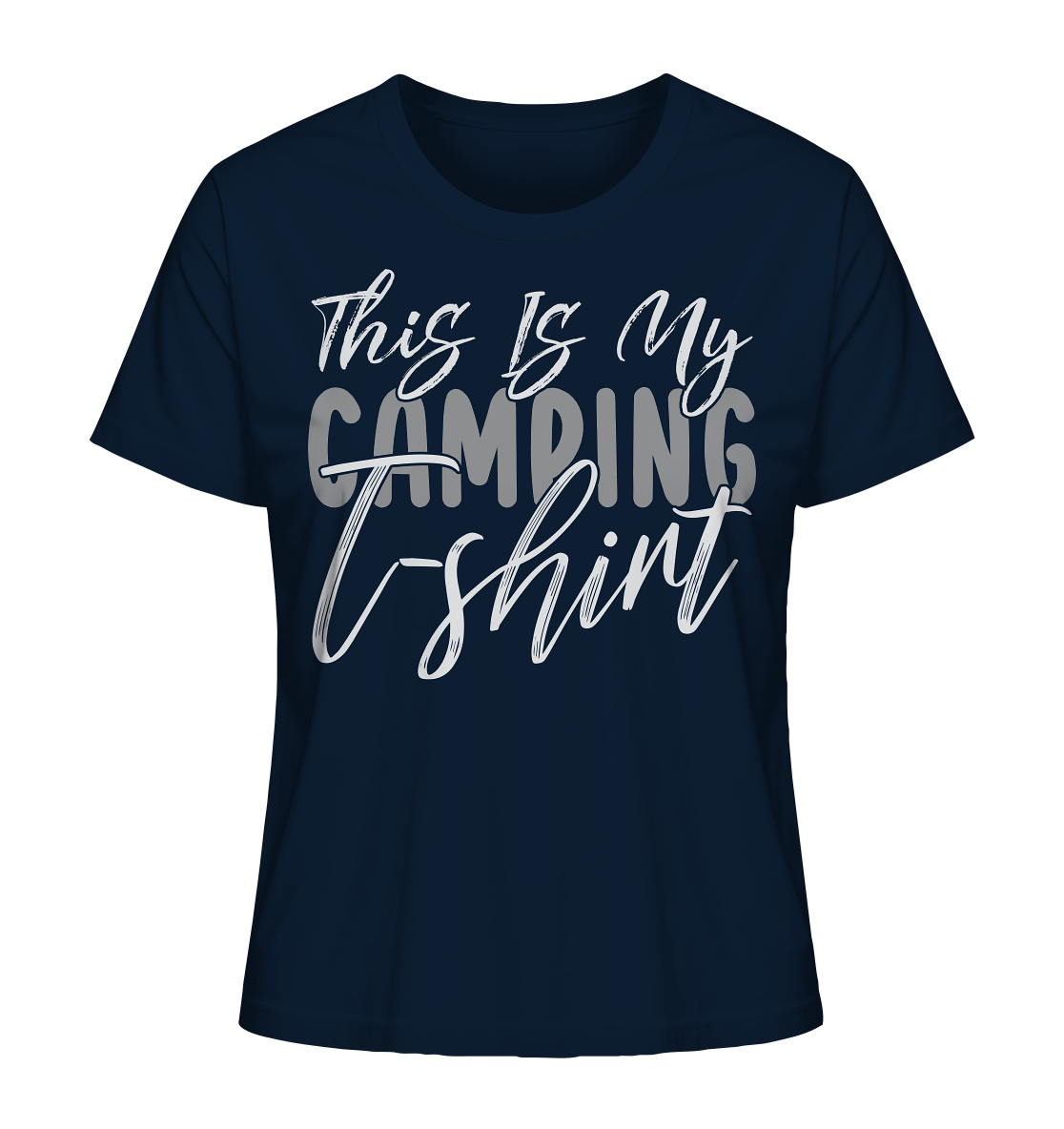 This is my camping t-shirt - Ladies Organic Shirt