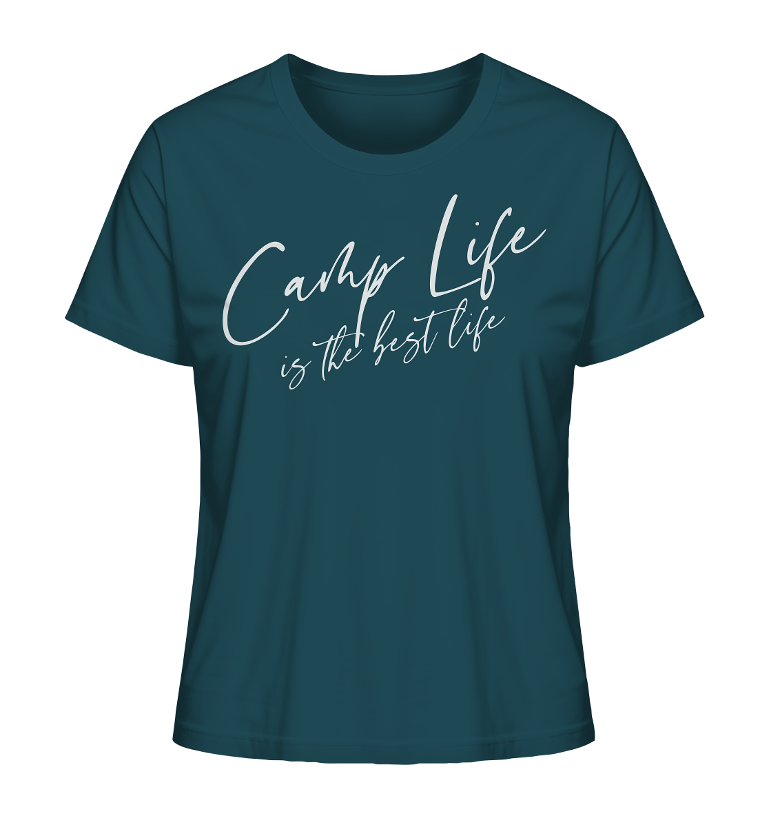 Camp life is the best life - Ladies Organic Shirt