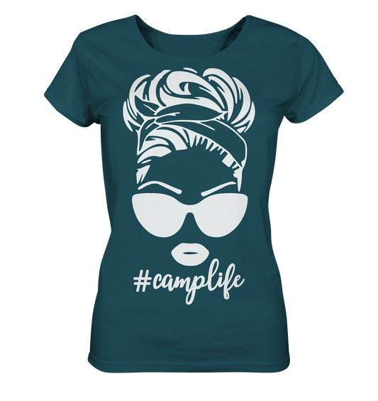#camplife - Ladies Organic Shirt