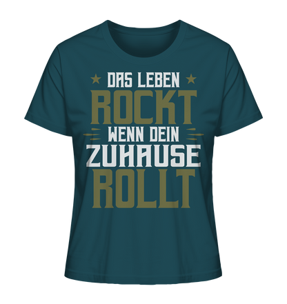 Das Leben rockt - Ladies Organic Shirt