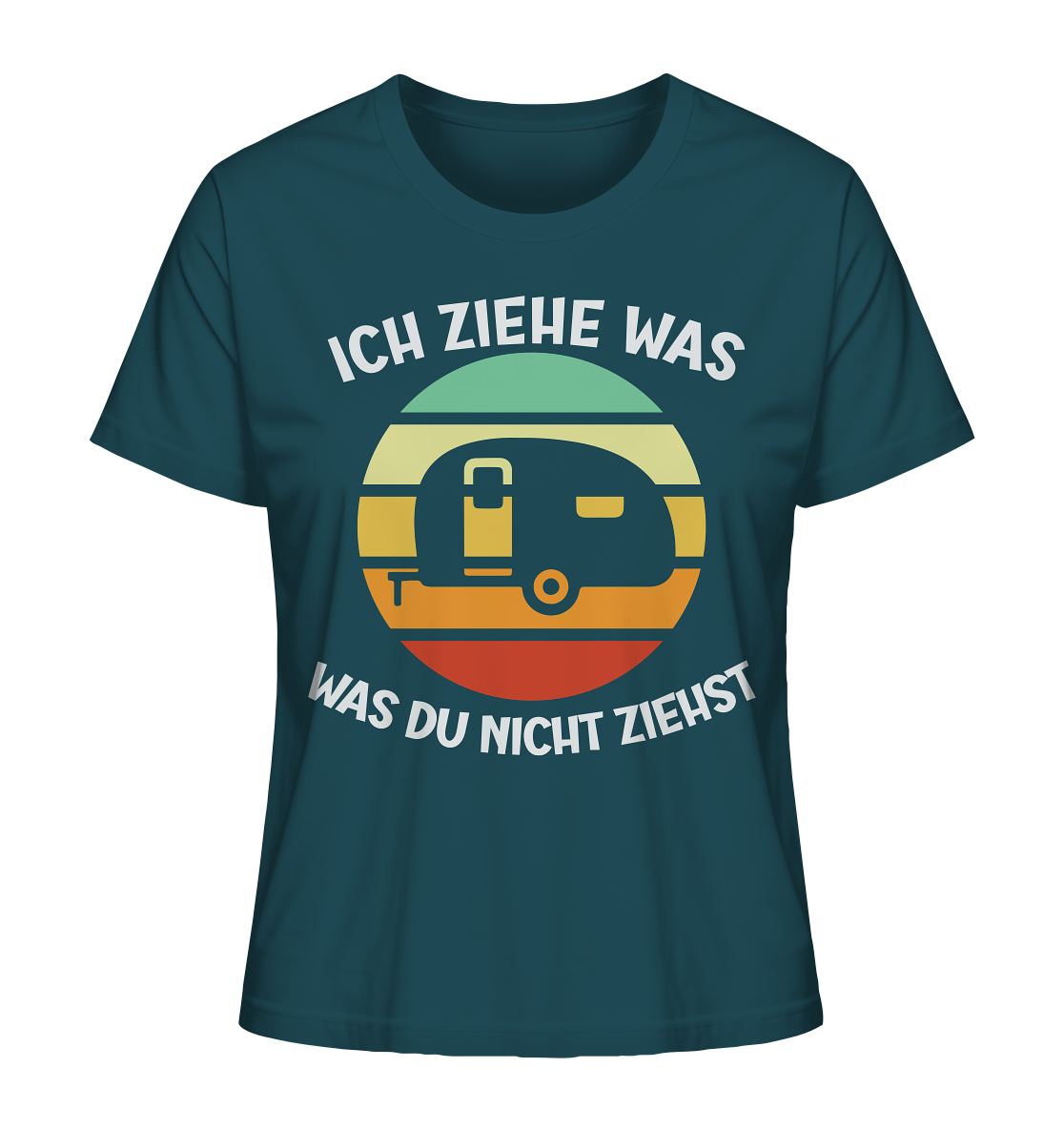 Ich ziehe was farbig - Ladies Organic Shirt