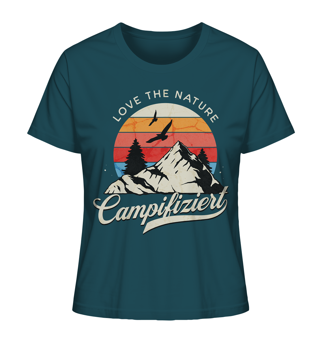 campifiziert - love the nature - Ladies Organic Shirt