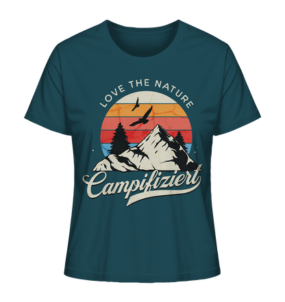 campifiziert - love the nature - Ladies Organic Shirt