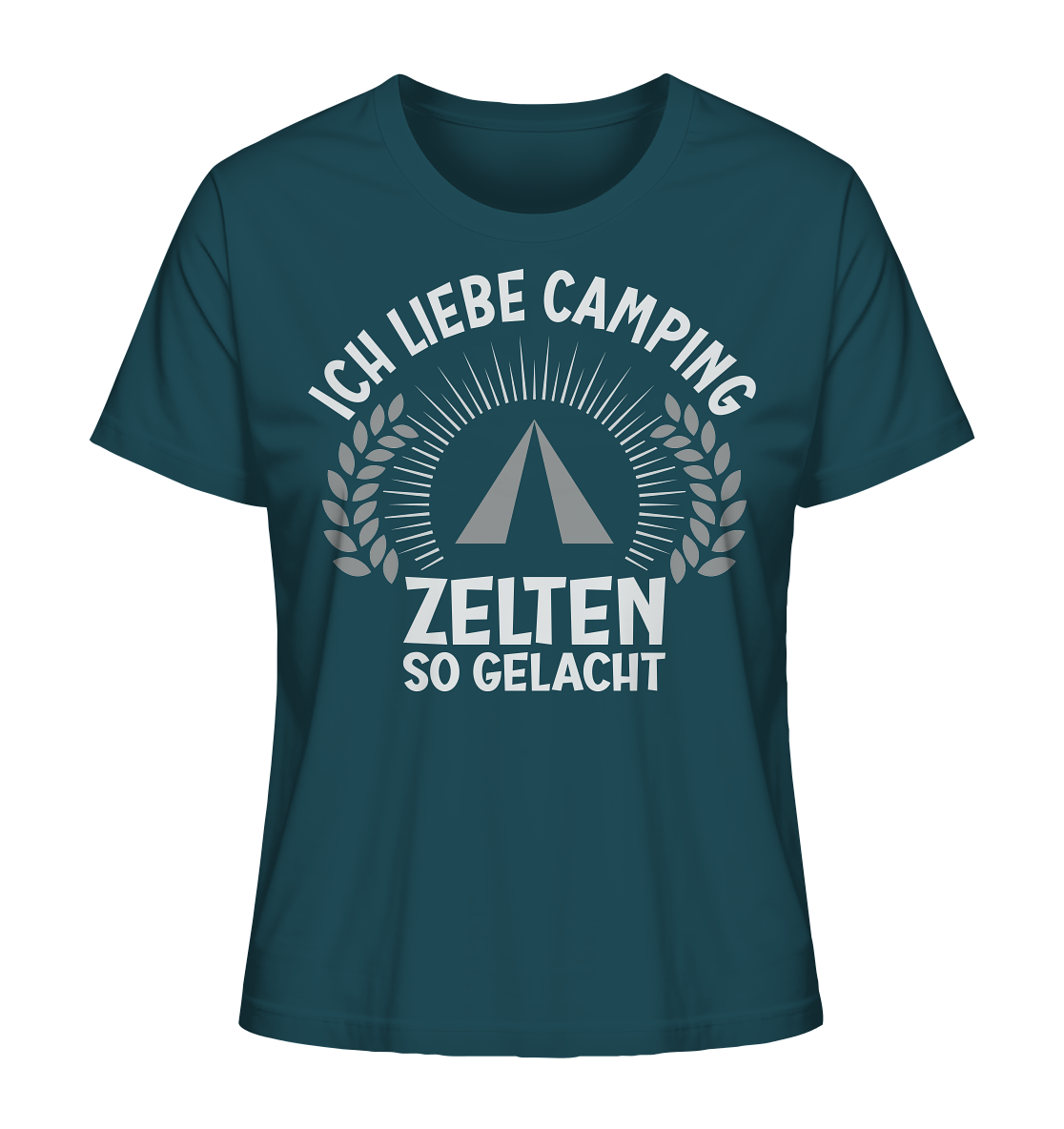 Zelten so gelacht - Ladies Organic Shirt