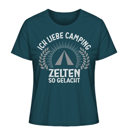 Zelten so gelacht - Ladies Organic Shirt