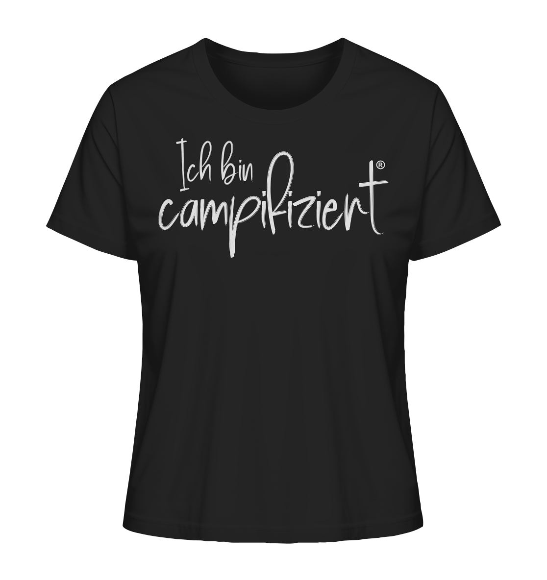 ich bin campifiziert® - Ladies Organic Shirt