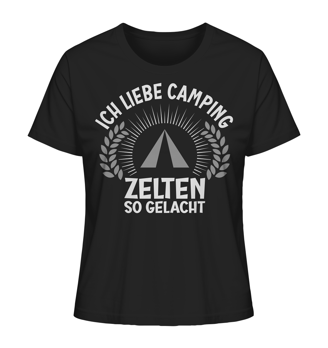 Zelten so gelacht - Ladies Organic Shirt