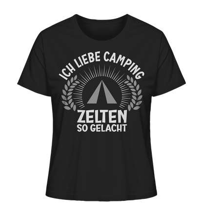 Zelten so gelacht - Ladies Organic Shirt