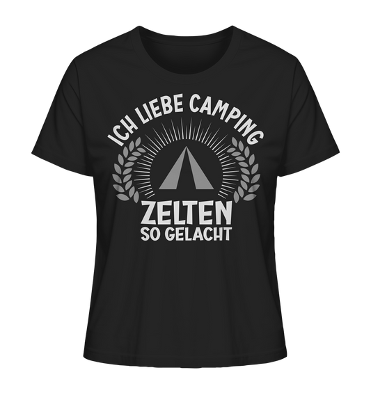 Zelten so gelacht - Ladies Organic Shirt