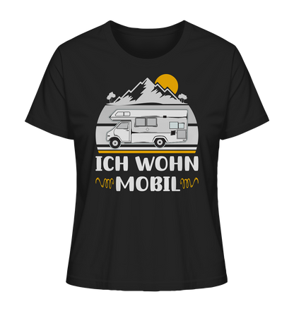 Ich wohn mobil - Ladies Organic Shirt