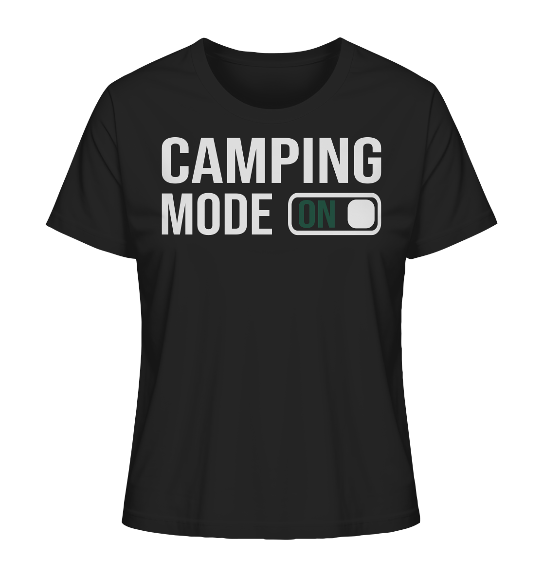 Camping Mode On - Ladies Organic Shirt