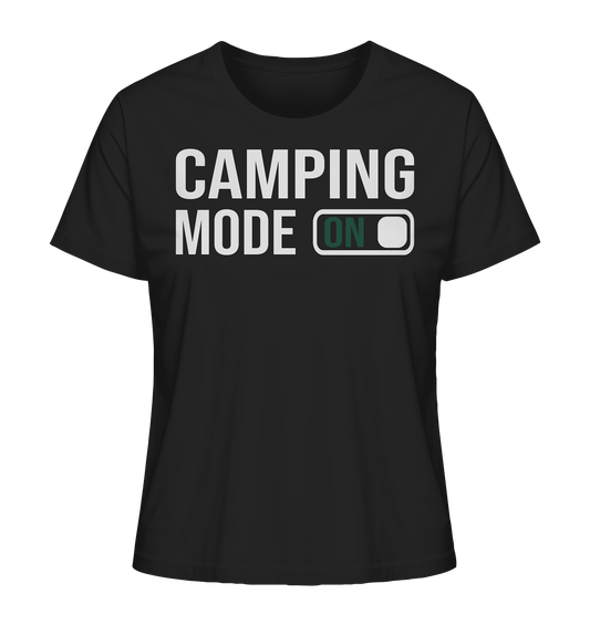 Camping Mode On - Ladies Organic Shirt