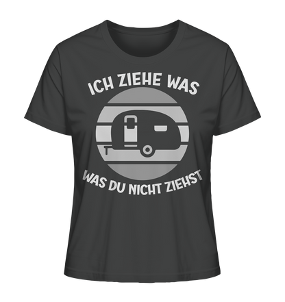 Ich ziehe was grau - Ladies Organic Shirt