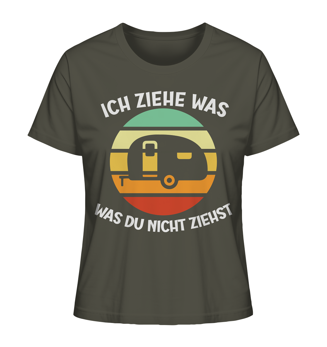 Ich ziehe was farbig - Ladies Organic Shirt