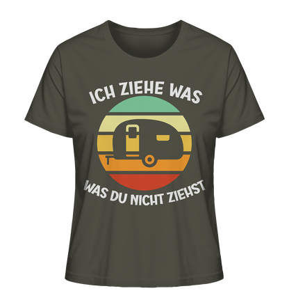 Ich ziehe was farbig - Ladies Organic Shirt