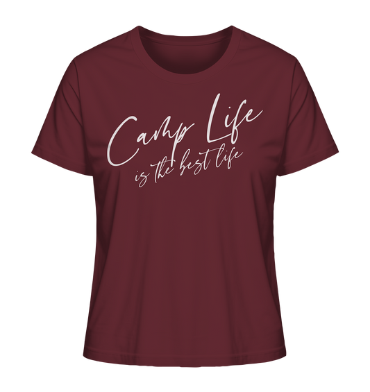 Camp life is the best life - Ladies Organic Shirt