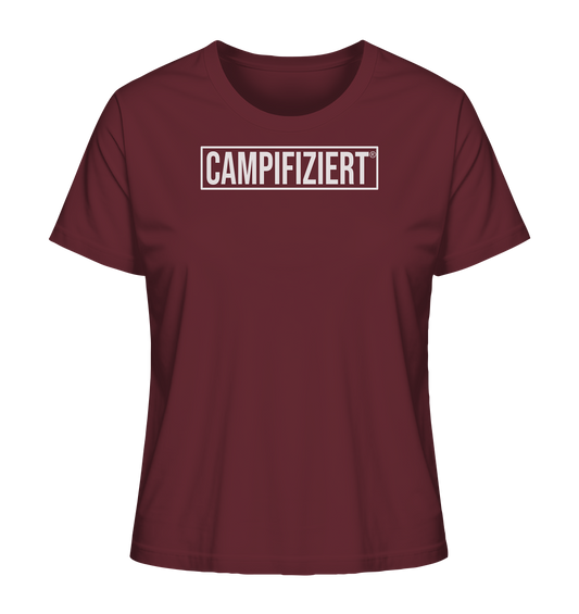 campifiziert® simple 2 - Ladies Organic Shirt