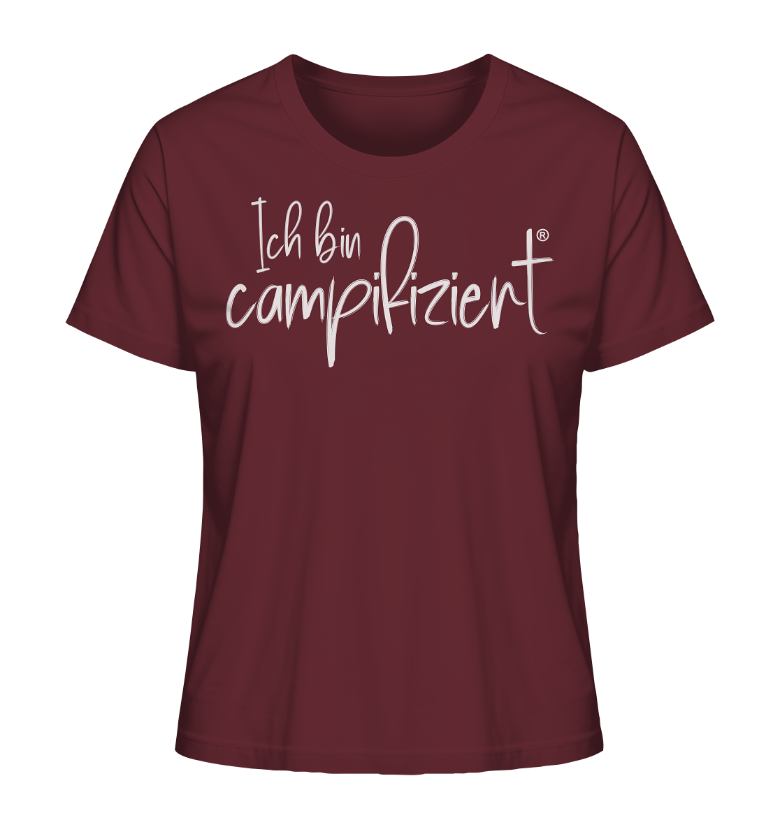 ich bin campifiziert® - Ladies Organic Shirt