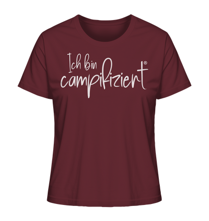 ich bin campifiziert® - Ladies Organic Shirt