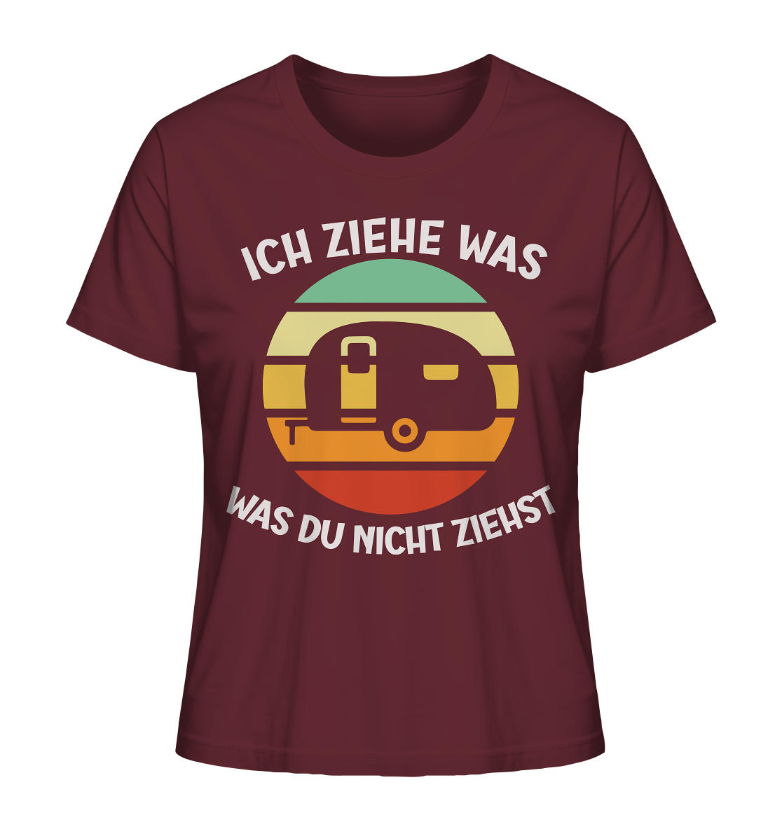 Ich ziehe was farbig - Ladies Organic Shirt