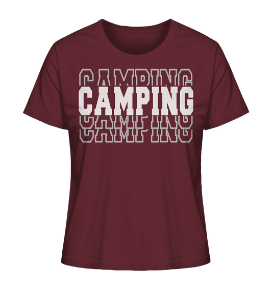 Camping - Ladies Organic Shirt