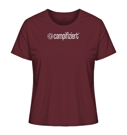 campifiziert® CampingLove  - Ladies Organic Shirt