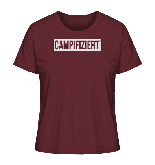 campifiziert simple - Ladies Organic Shirt