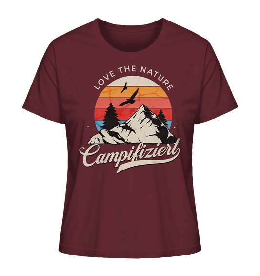 campifiziert - love the nature - Ladies Organic Shirt