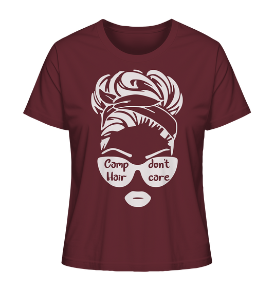 Camp Hair don't care - Ladies Organic Shirt
