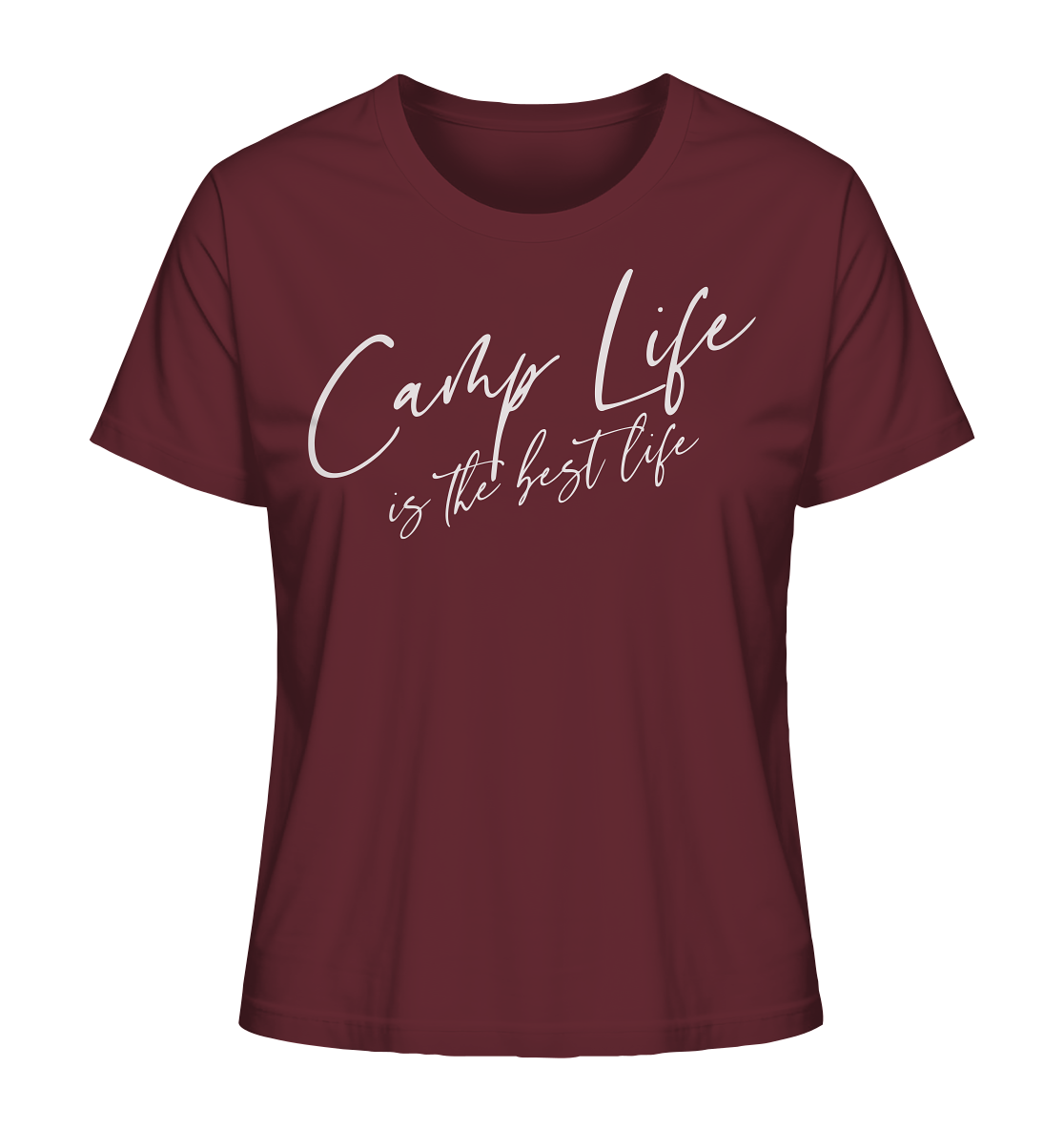 Camp life is the best life - Ladies Organic Shirt