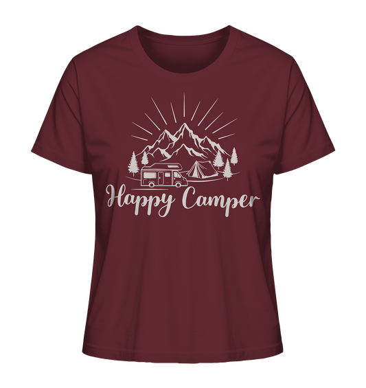 Happy Camper - Ladies Organic Shirt