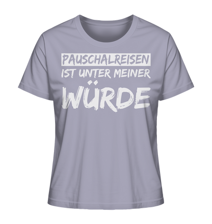 Pauschalreisen - Ladies Organic Shirt