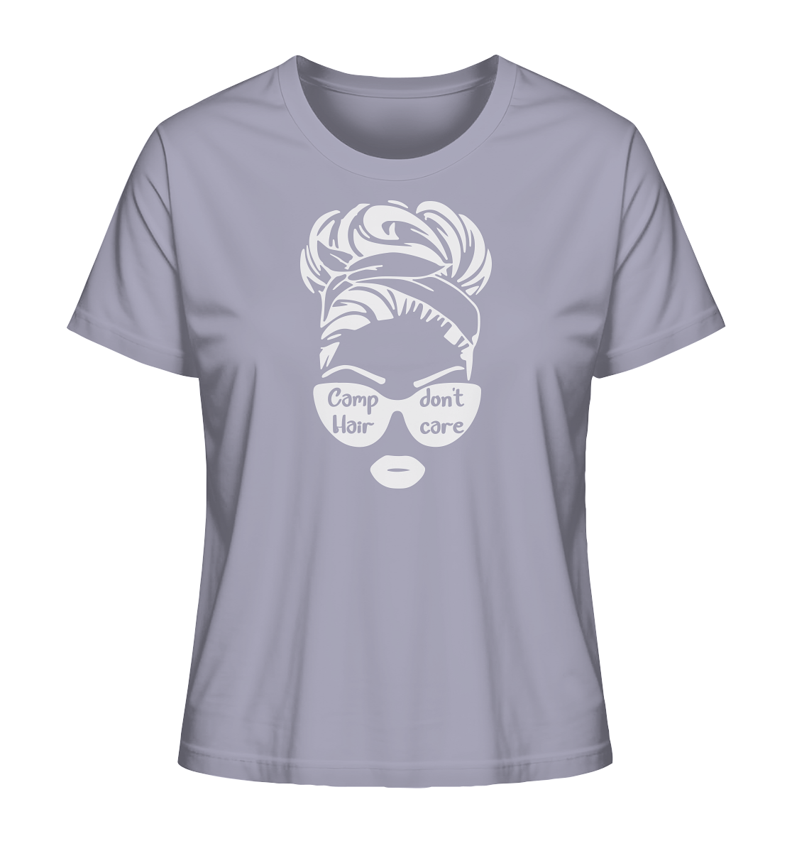 Camp Hair don't care - Ladies Organic Shirt