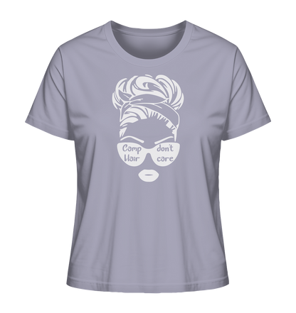 Camp Hair don't care - Ladies Organic Shirt