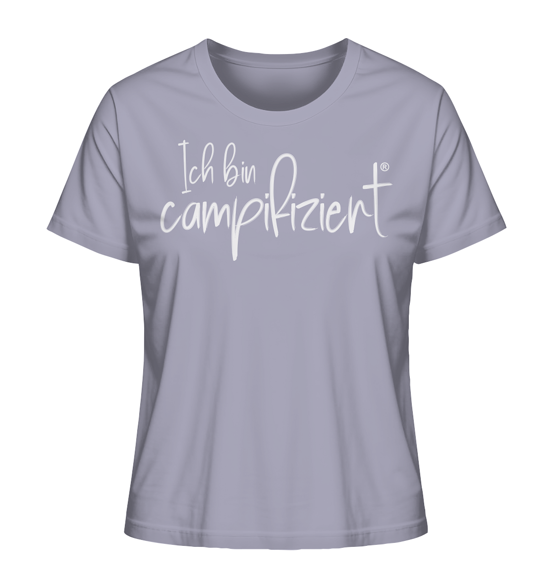 ich bin campifiziert® - Ladies Organic Shirt