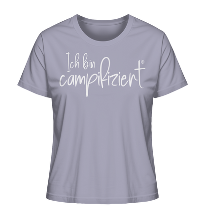 ich bin campifiziert® - Ladies Organic Shirt