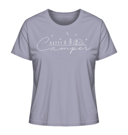 Happy Camper Wohnwagen - Ladies Organic Shirt