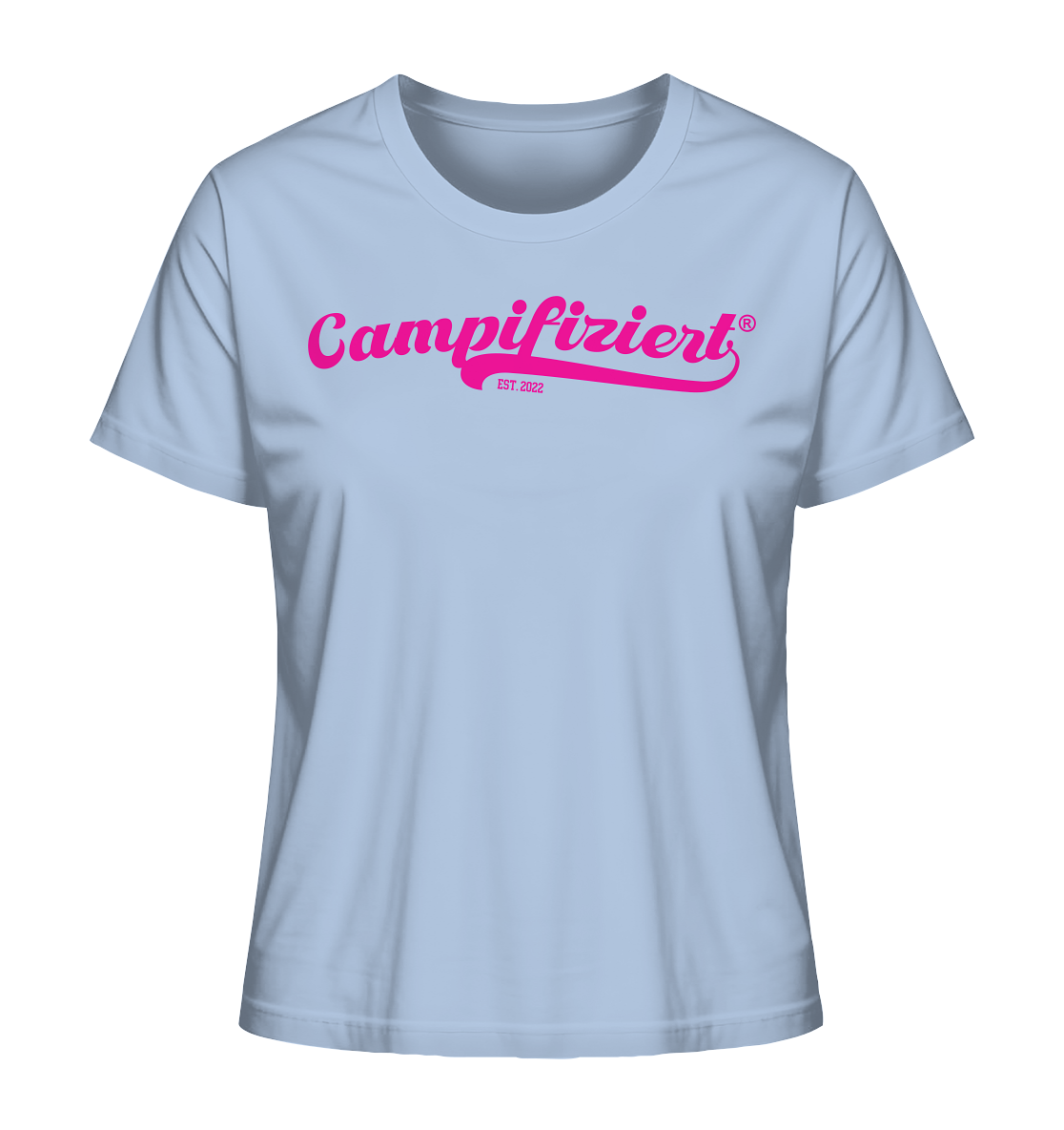 campifiziert® retro pink - Ladies Organic Shirt