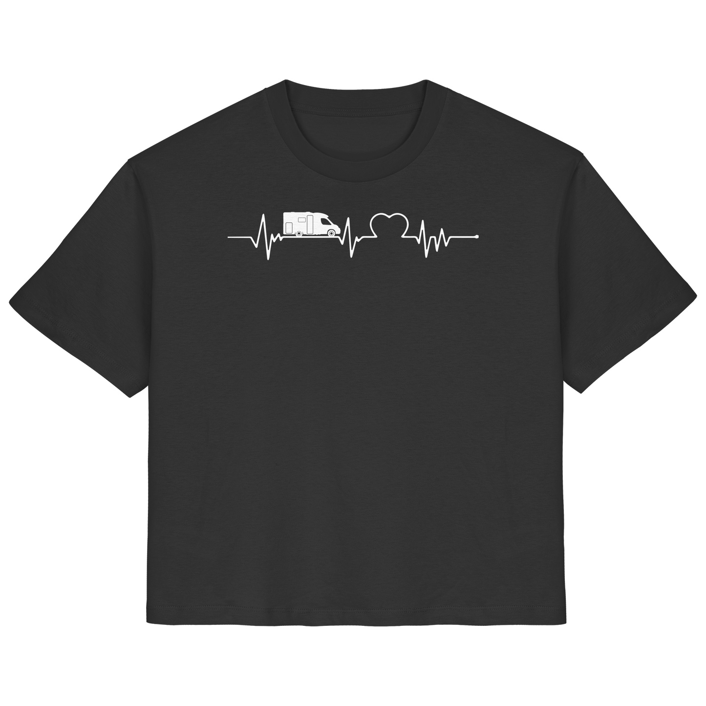WoMo Herzschlag - Ladies Organic Shirt